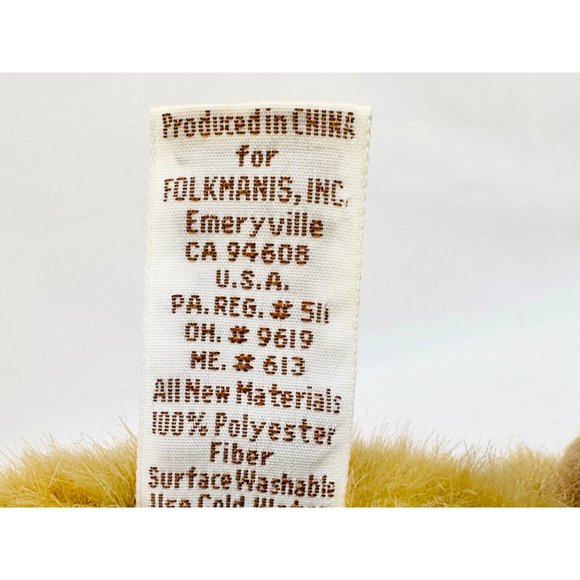 Folktails Hamster Plush HAND PUPPET by Folkmanis - Picture 7 of 7